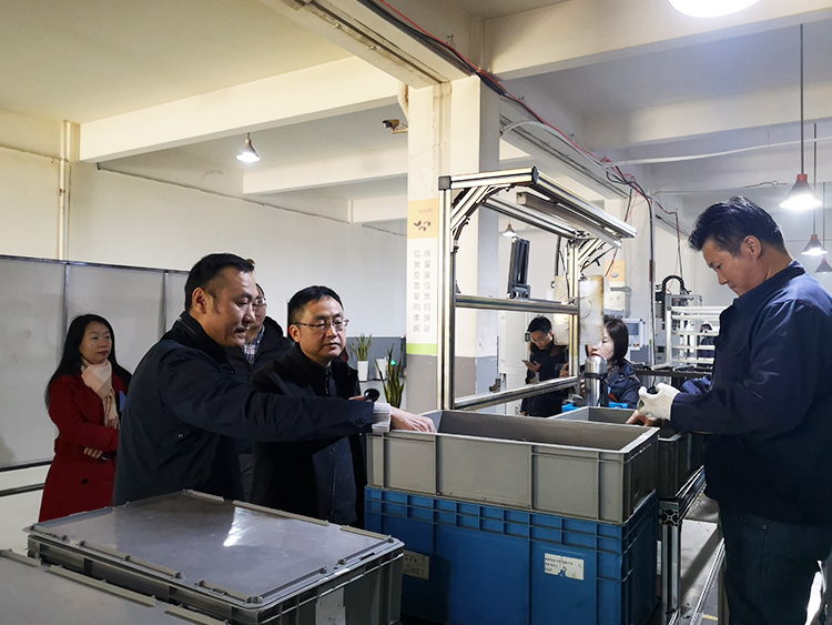 2021开年伊始双创中心领导走访恩佐娱乐橡胶密封圈！